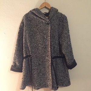 Free People ‘Satellite Image’ Swing Coat
